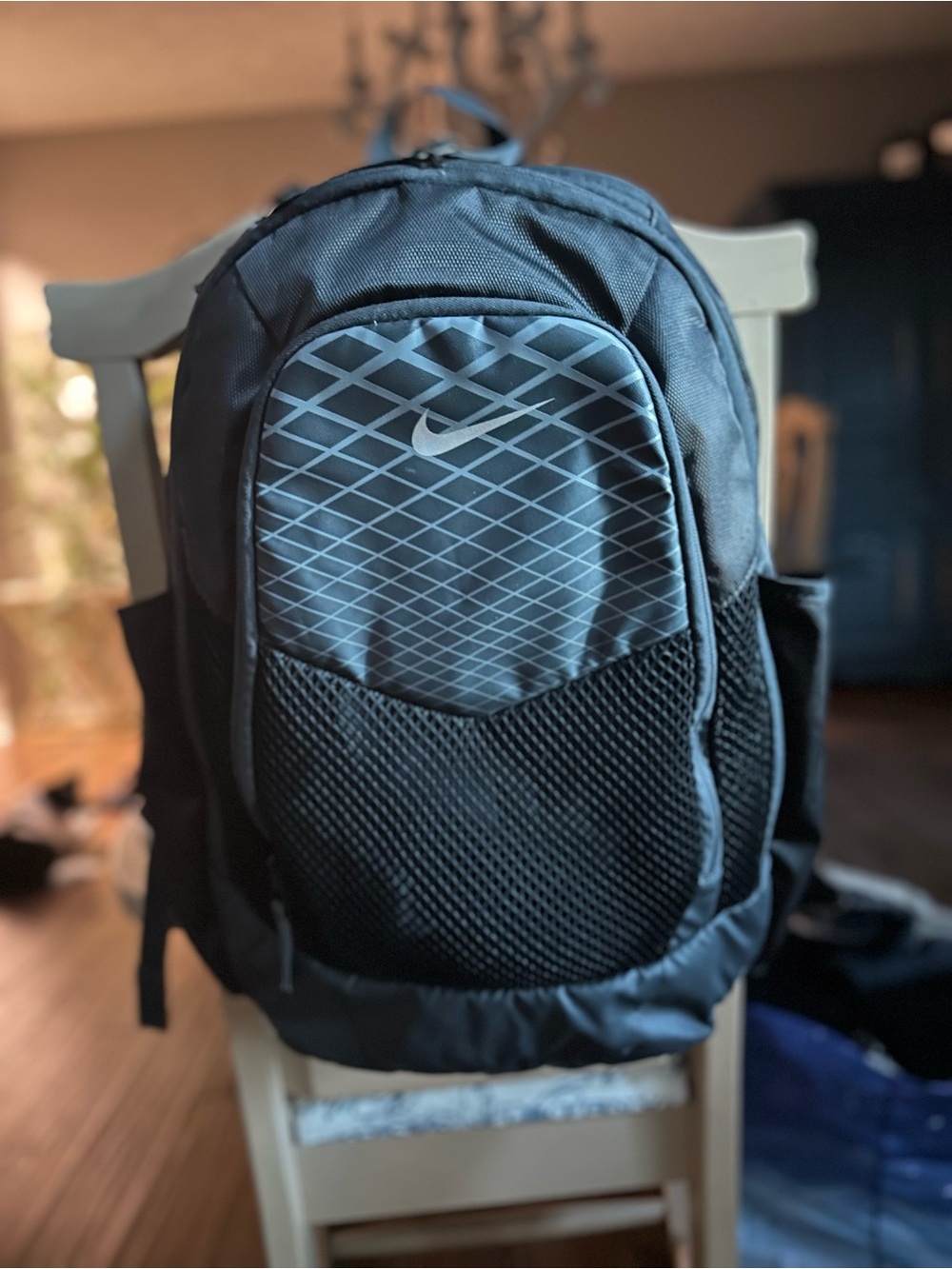 Nike AirMax Black and Gray Sport Backpack